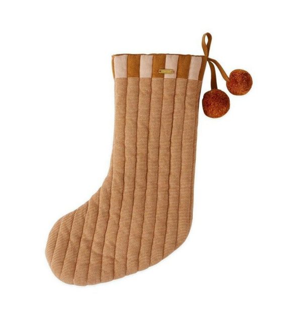 Laja Christmas Stocking - Caramel   Rose For Sale