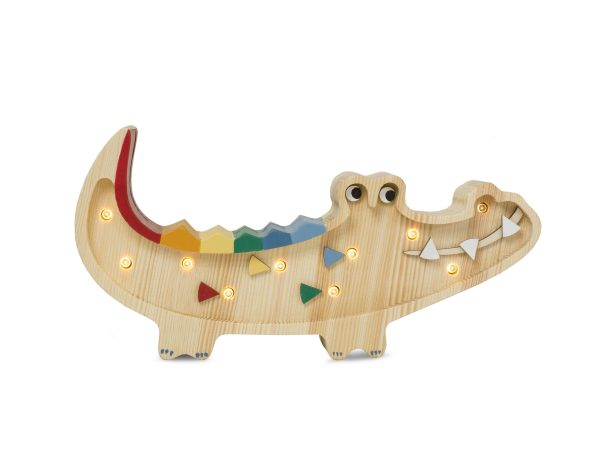 Little Lights Mini Crocodile Lamp on Sale - Image 4