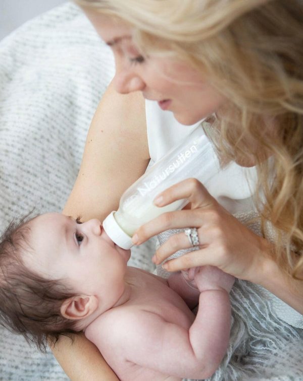 Natursutten® Glass Baby 8oz Bottles - 2 Pack Supply